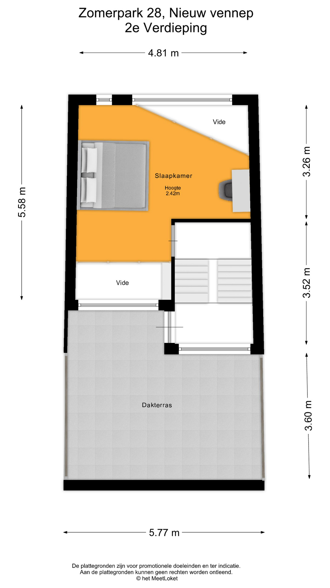 Zomerpark 28 , 2151 HA Nieuw-vennep map
